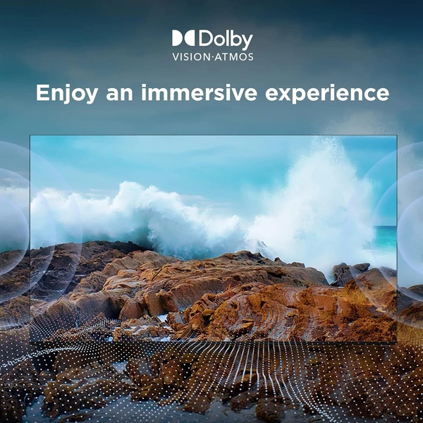 TCL 55" QLED 4K UHD TV with 2.1ch ONKYO built in woofer, 120hz rate (C61B, C655) - 55C655