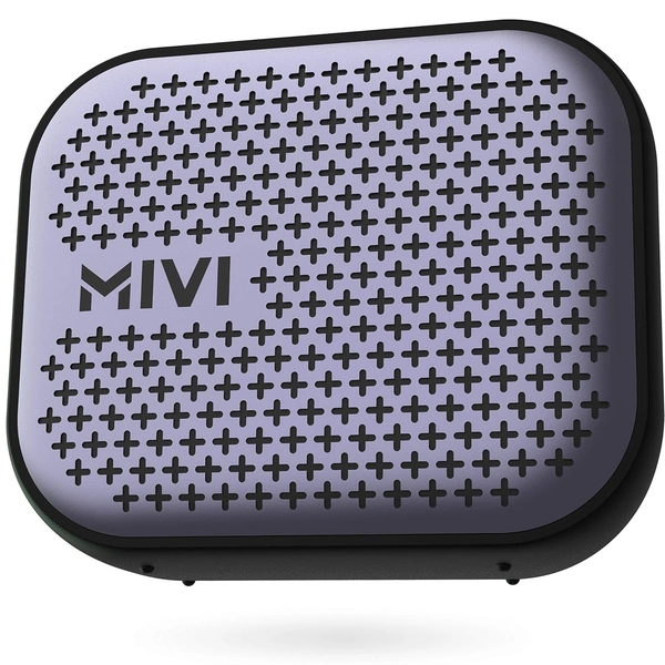  Mivi Roam 2 Bluetooth 5W Portable Speaker,24 Hours Playtime,Powerful Bass, Wireless Stereo Speaker with Studio Quality Sound,Waterproof, Bluetooth 5.0