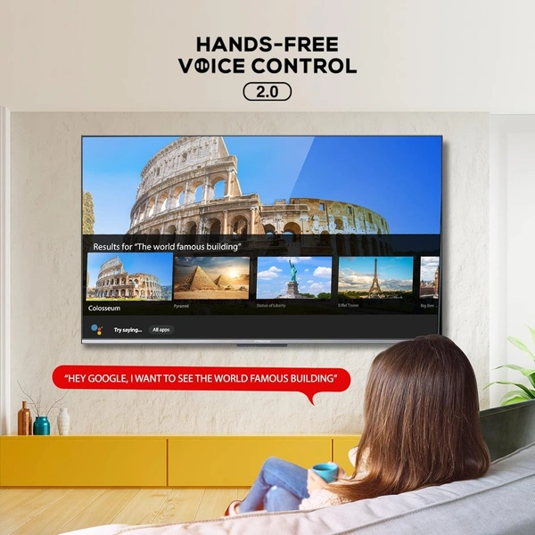 iFFALCON iffalcon by TCL 43" android tv 4k bezel less(k72) metal body - 43K72