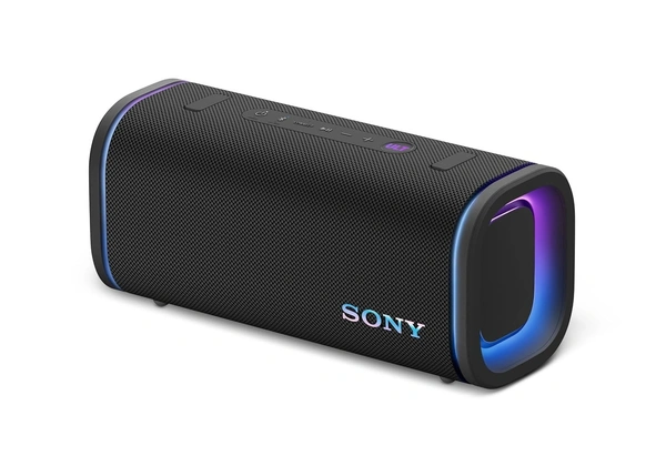 Sony New ULT Field 5 Wireless Bluetooth Speaker, 25hrs Playtime, Massive Bass, Shoulder Strap, Built in Power Bank, IP67 Water & Dustproof, Quick Charge, 360 Party Light, Party Connect