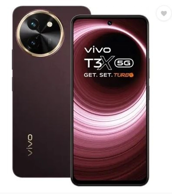 vivo T3x 5G (Crimson Blss, 128 GB)  (4 GB RAM)