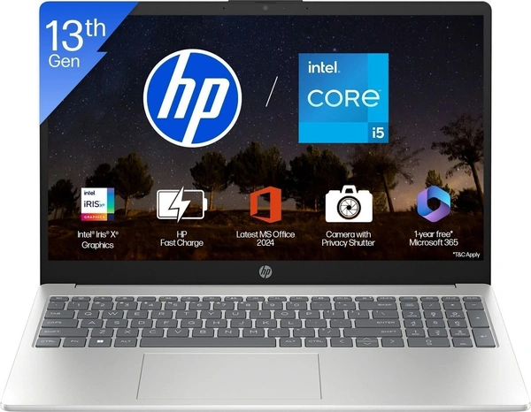 Hp laptop i5 13th/16gb/512gb/15.6/win11/ms office