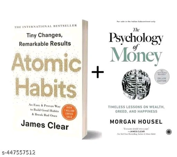 Combo: Atomic Habits + The Psychology of Money