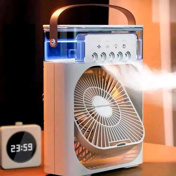CoolNest Portable Air Conditioners - Small AC Quiet,USB Powered Mini Desktop Cooling Misting Fan!
