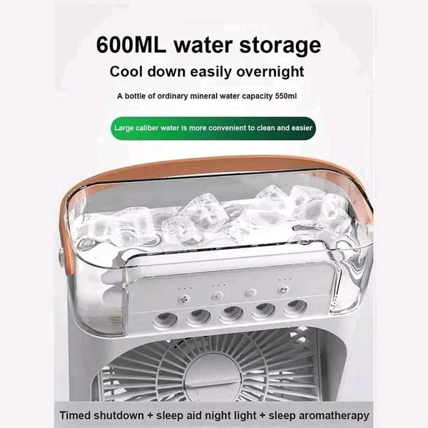 CoolNest Portable Air Conditioners - Small AC Quiet,USB Powered Mini Desktop Cooling Misting Fan!