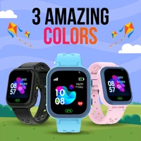 KIDDO CONNECT Smart Watch 1.44" TFT Display, 4G Sim Card Phone with Long-Lasting Voice Call, Kids GPS, Music Player, Alarm Clock, Games!