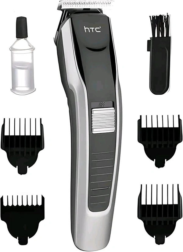 SR Mart HTCC AT-538 Professional Hair Clipper & Beard Trimmer – T-Blade Design, Rechargeable & Cordless!