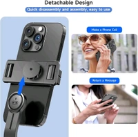 SNAPVUE S3-L 3-in-1 Selfie Stick Tripod – Detachable LED Light & Wireless Remote, Extendable Stand for iPhone, Vlogging, Travel & More