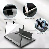 VISIONMAX 3D HD Mobile Screen Glass Magnifier Enhance Your Viewing Experience with Screen Amplifier Perfect for Movies, Gaming, and Reading
