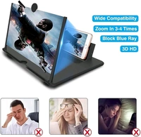 VISIONMAX 3D HD Mobile Screen Glass Magnifier Enhance Your Viewing Experience with Screen Amplifier Perfect for Movies, Gaming, and Reading