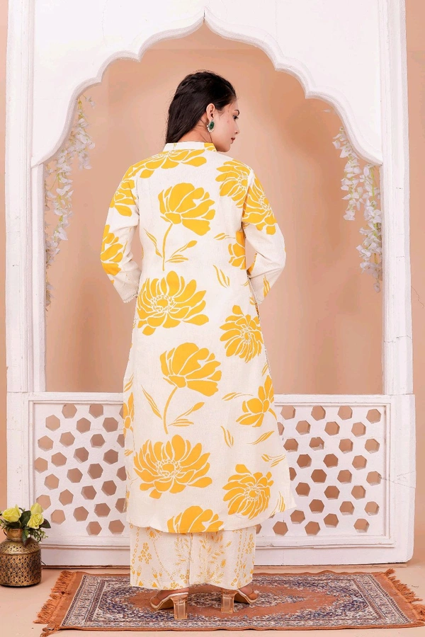 2 Piece Sunshine Bloom Kurti Set - 38