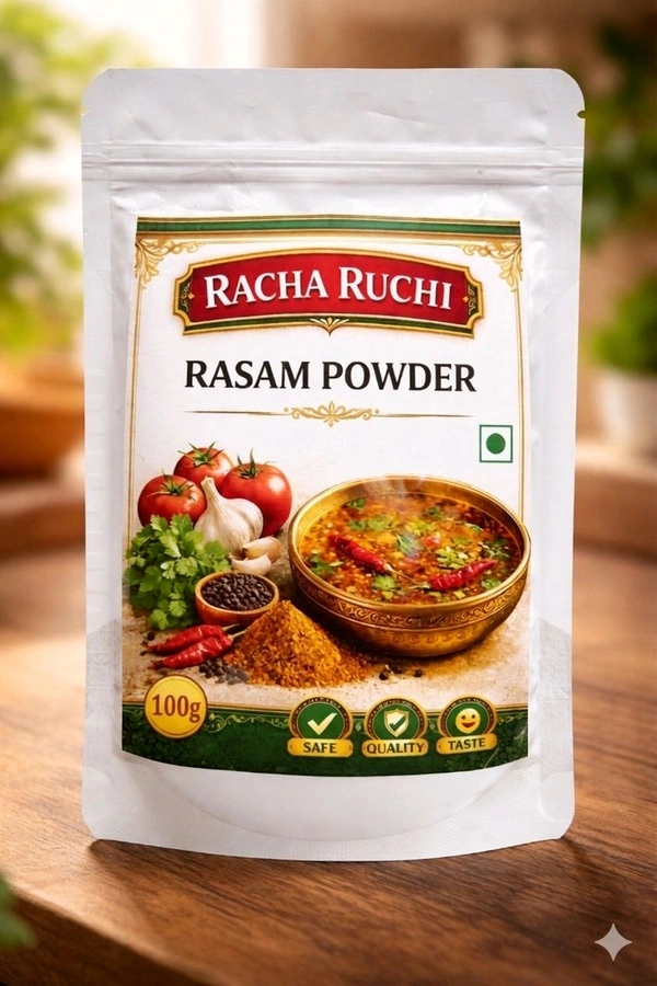 Homemade Rasam Powder Online| Pure Spices|Racha Ruchi - 100g