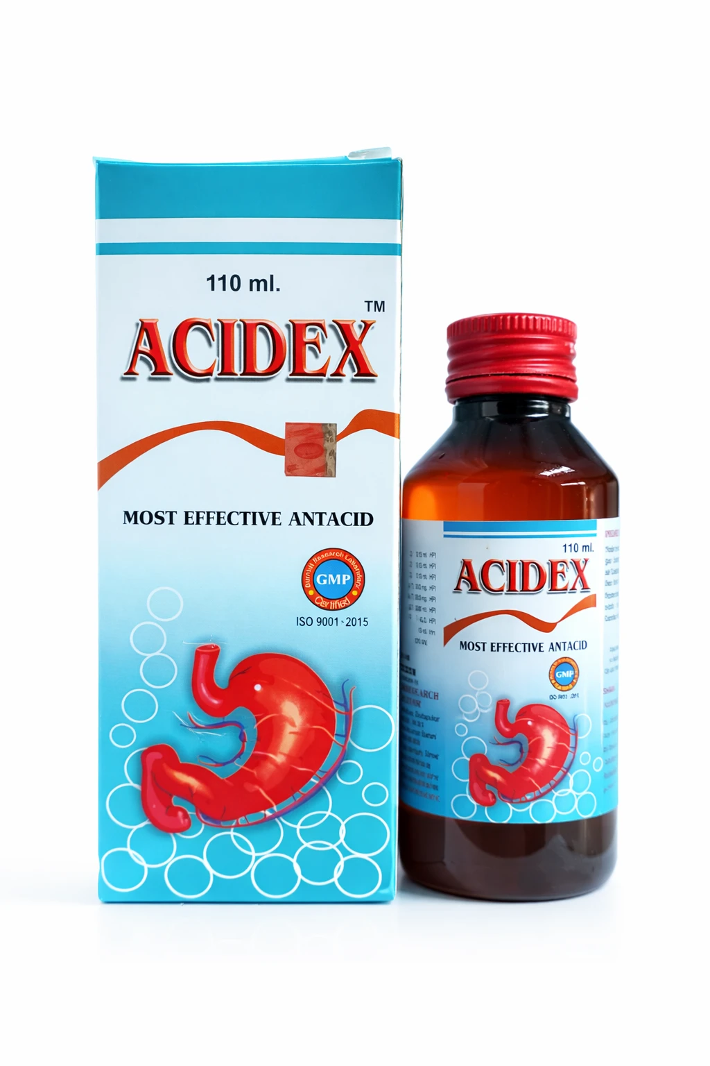 Buy Burnett's Acidex Syrup - Most Effective Antacid | Altmeds.in