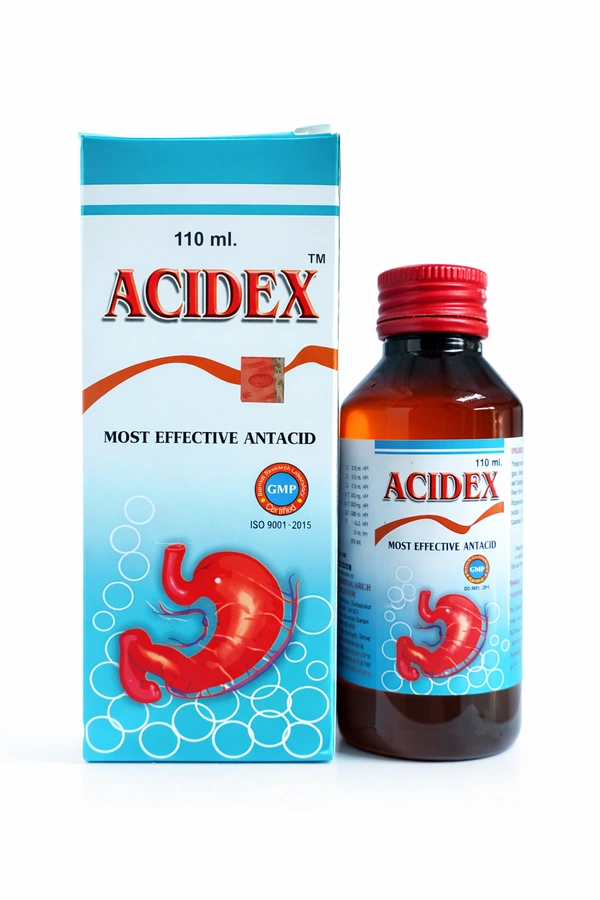 Acidex Syrup 110 ml Burnett - Pack of 2