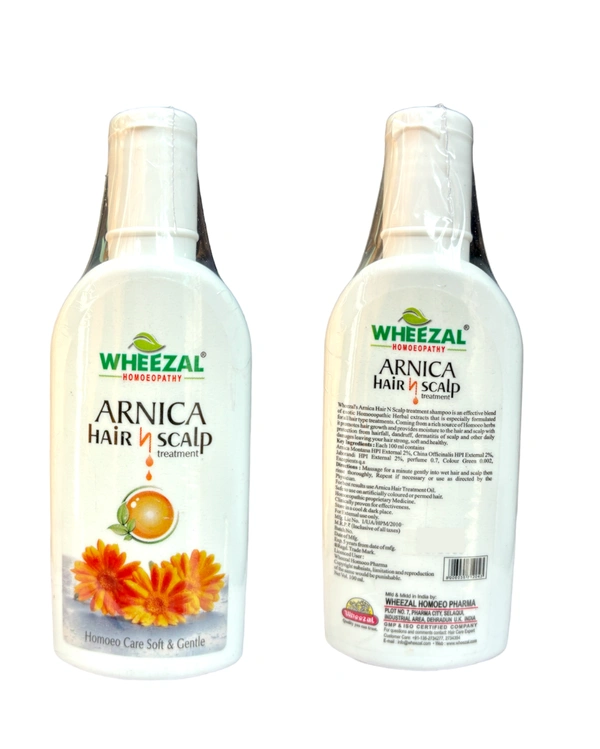 Arnica Hair and Scalp Shampoo Wheezel (Pack of 2)