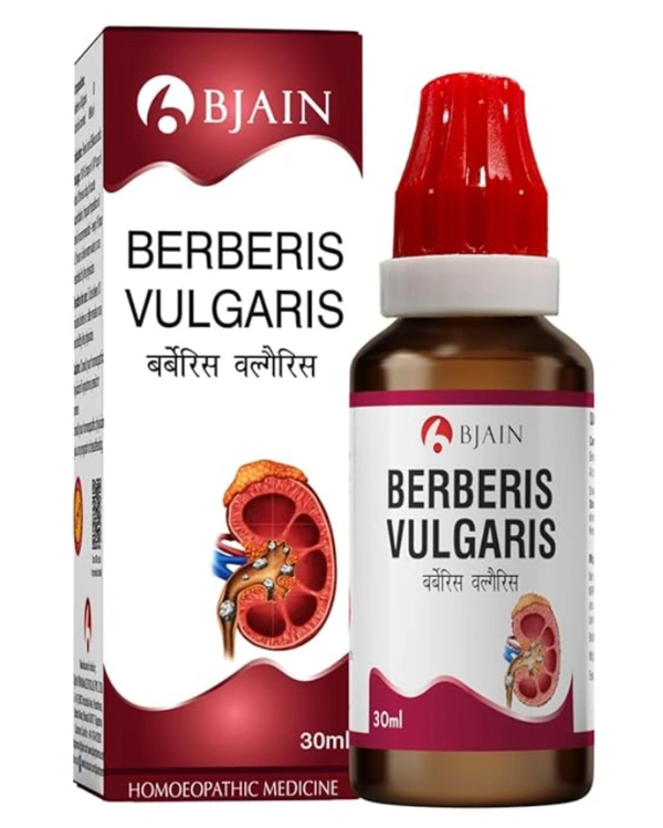 Berberis Vulgaris Drops 30 ml Bjain (Pack of 3)