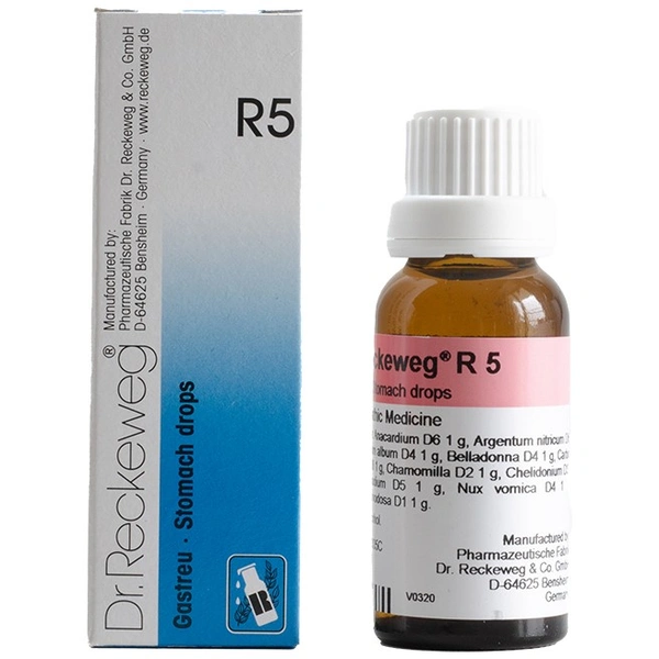 Dr. Reckeweg R5 Stomach and Digestion Drops 22ml
