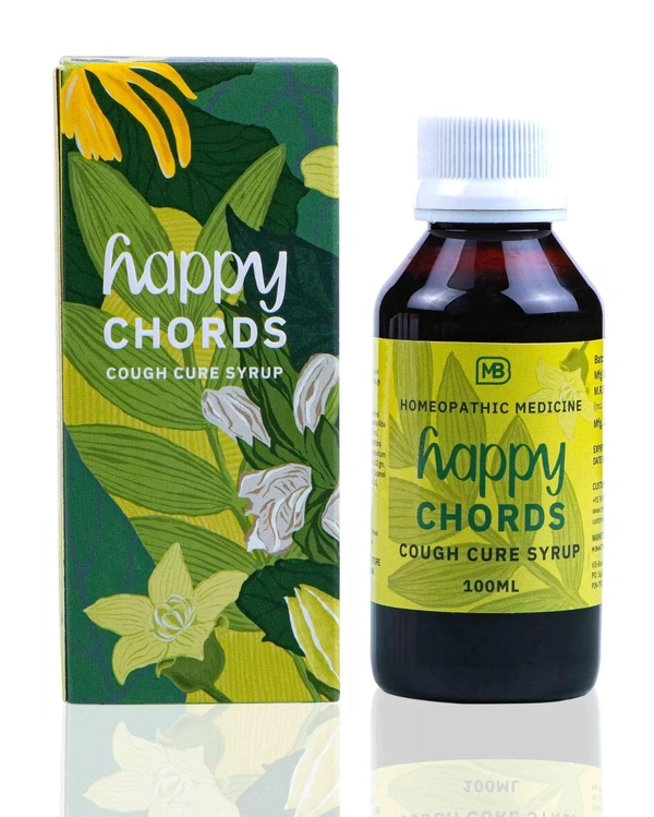 Happy Chords Cough Cure Syrup 100 ml MB Homoeo