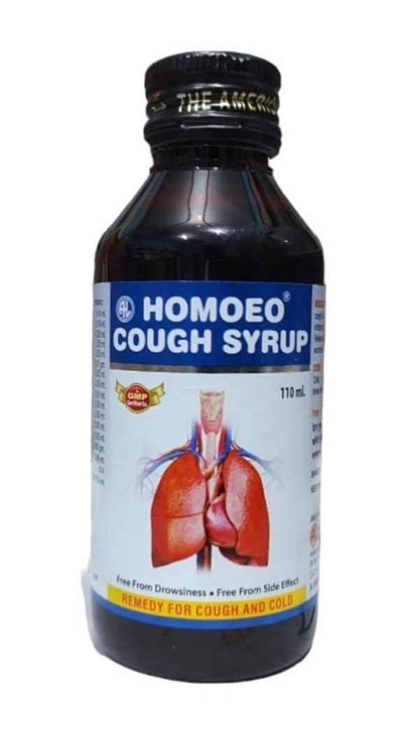 Homoeo cough syrup 110 ml AHL(Pack of 3)