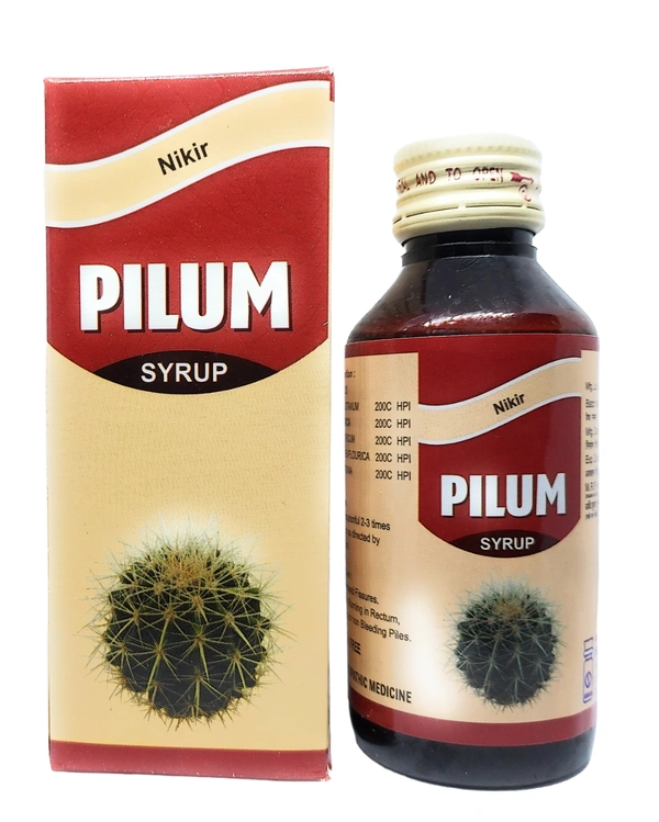 Pilum Syrup 100 ml Nikir's (Pack of 3)