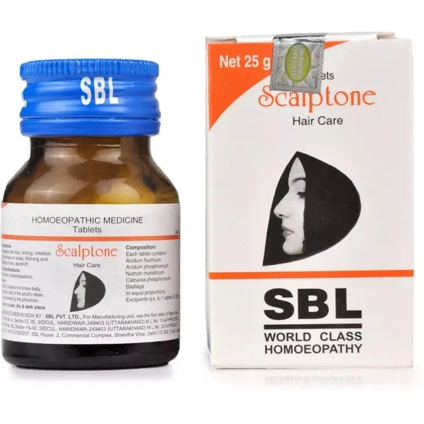 Scalptone Tablets 25 Gms SBL - Pack of 2