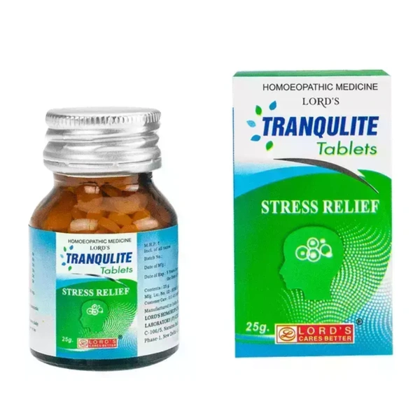 Tranqulite Tablets 25 Gms Lords (Pack of 2)