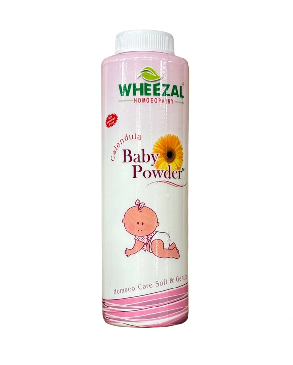 Wheezal Calendula Baby Powder 100 gms - Pack of 2
