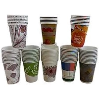  Tea / Cofee / Juice Cups - Red, 150ml