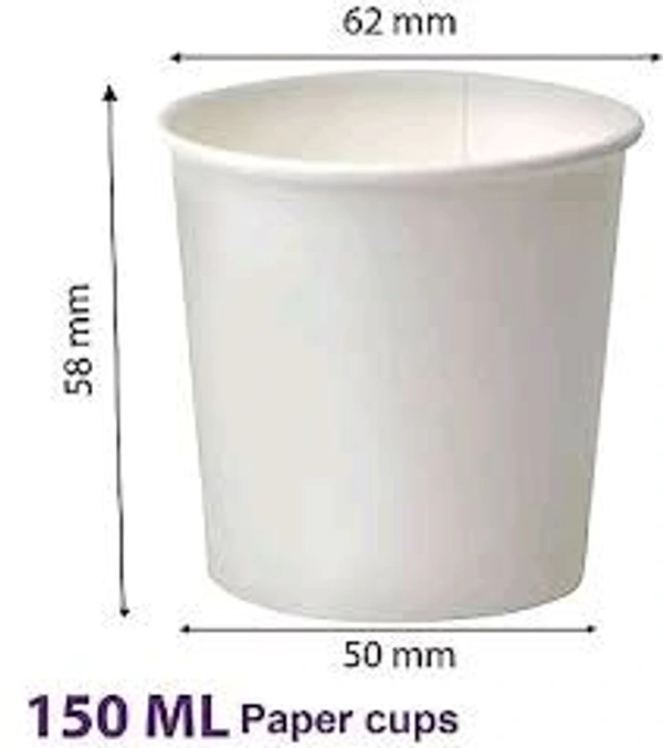  Tea / Cofee / Juice Cups - Red, 150ml