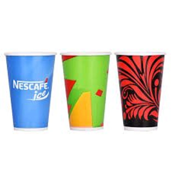  Paper Cup - Green, 500 Ml