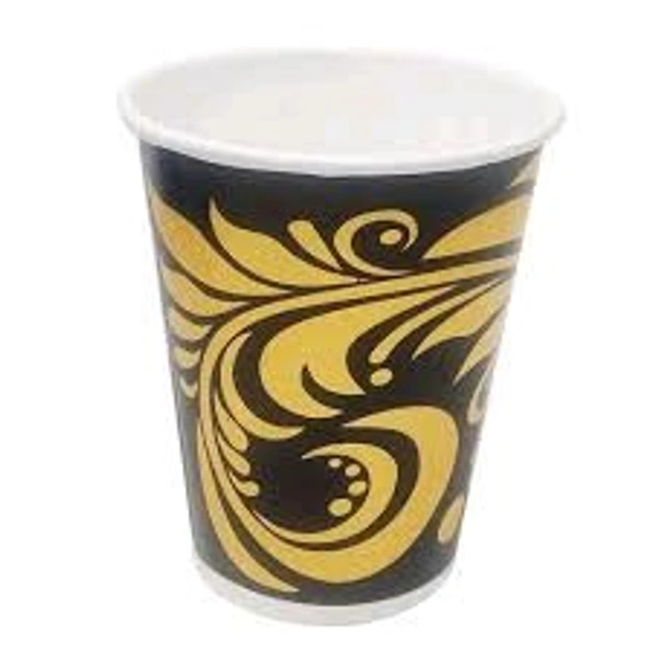  Paper Cup - Green, 500 Ml