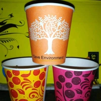  Paper Cup - Red, 330 Ml