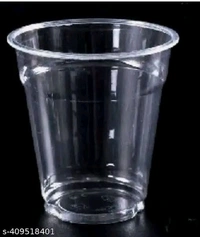 Plastic Cusp - White, 600 Ml