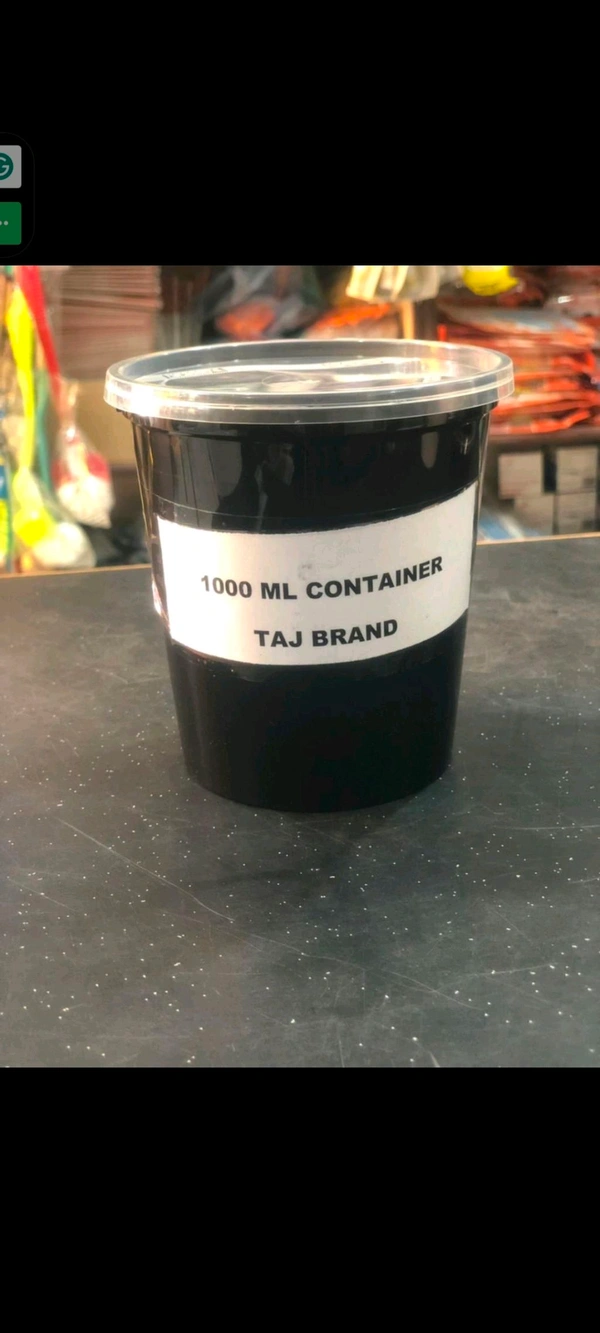 Royal Normal Food Container - Black, 1100 Ml