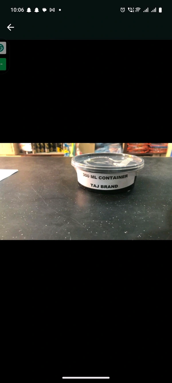 Royal Normal Food Container - Black, 1200 Ml