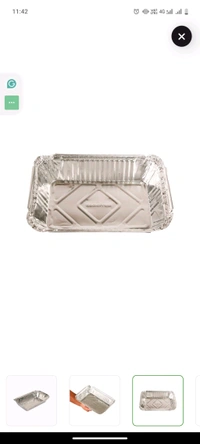 Silver Container With Lid - Mercury, 750 Ml