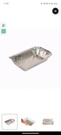 Silver Container With Lid - Mercury, 750 Ml