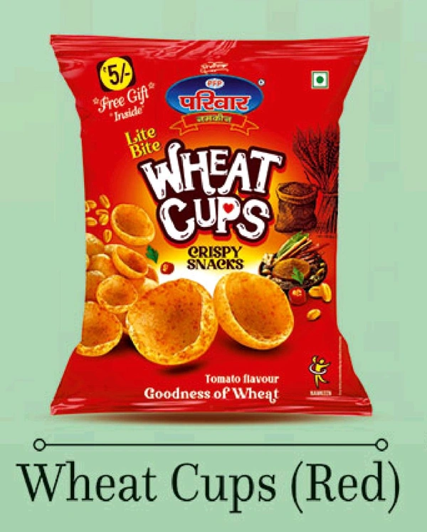 WHEAT CUPS RED RS 5