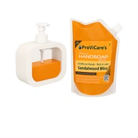 ProViCare Handwash Dispenser + Handwash Liquid - 1 Ltr - Sandalwood Bliss