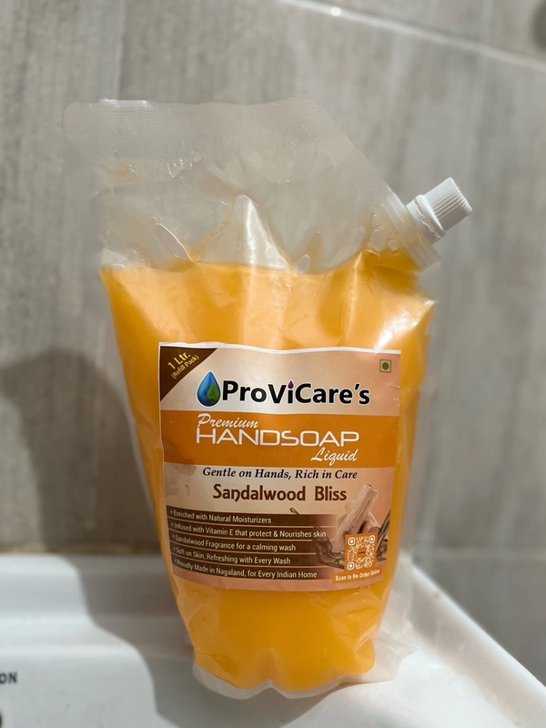 ProViCare Premium Handsoap Liquid Refill - Sandalwood Bliss - 1 Ltr