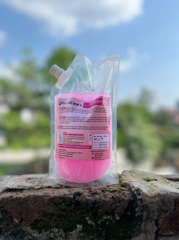 ProViCare Premium Handsoap Liquid Refill - Rose Radiance - 500 ml