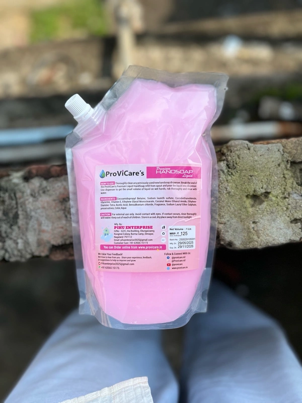 ProViCare Premium Handsoap Liquid Refill - Rose Radiance - 2 Ltr