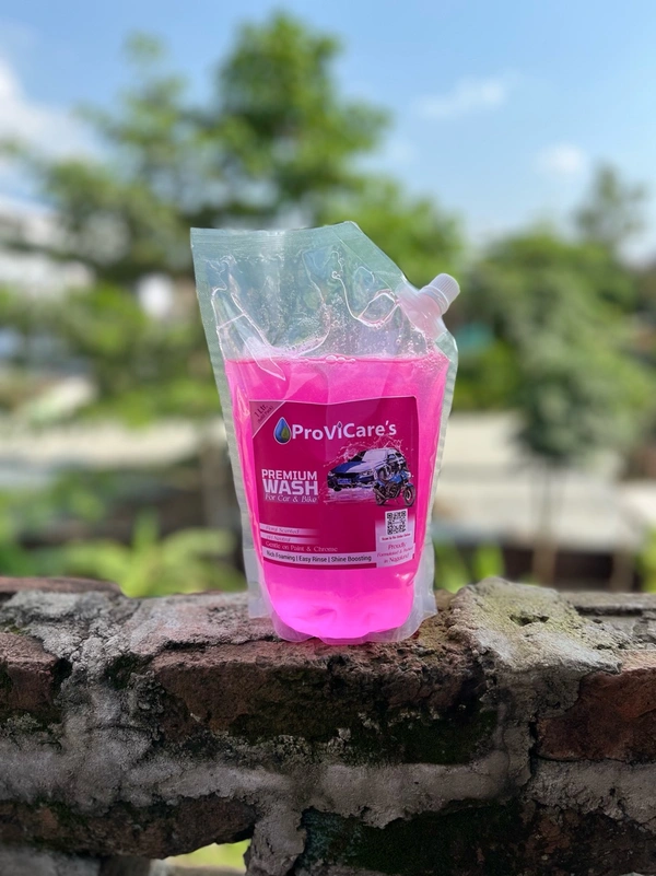 ProViCare Premium Car & Bike Wash Gel Shampoo - 1 Ltr