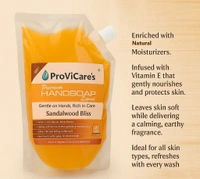 ProViCare Handwash Dispenser + Handwash Liquid - 1 Ltr - Sandalwood Bliss