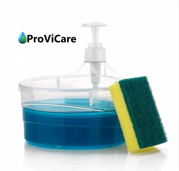 Double Layered Dishwash Liquid Dispenser + ProViCare Dishwash Liquid 500 ml