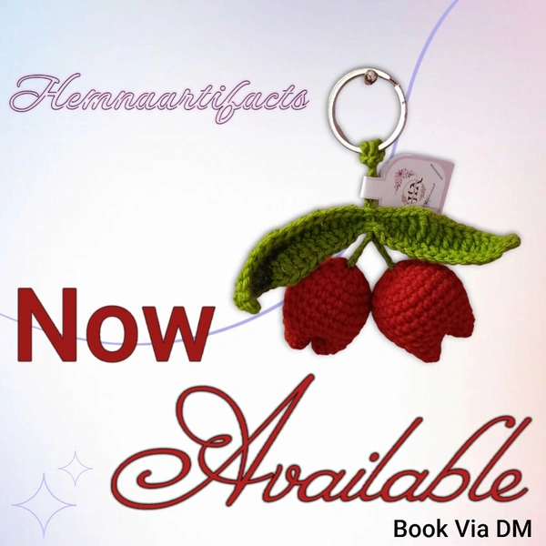 Tulip Key Chain  - Shiraz, 6 Inches