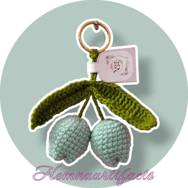 Tulip Key Chain  - Jagged Ice, 6