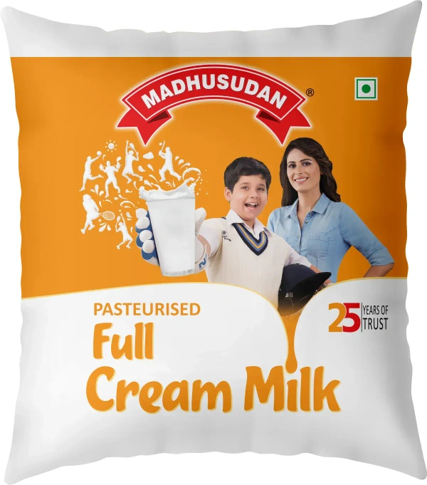 Madhusudan Full Cream Milk - 500 Ml