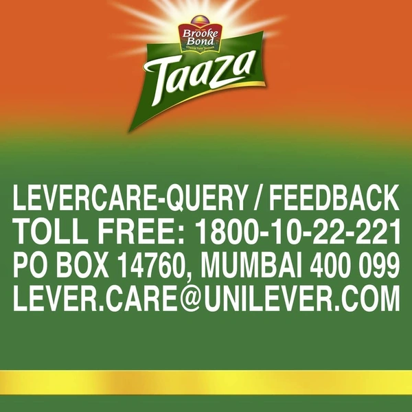 BROOK BROND TAAZA TEA MASALA (CHAIPATTI) - 250 G