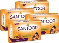 SANTOOR SOAP (SABUN) - 4 PIECE